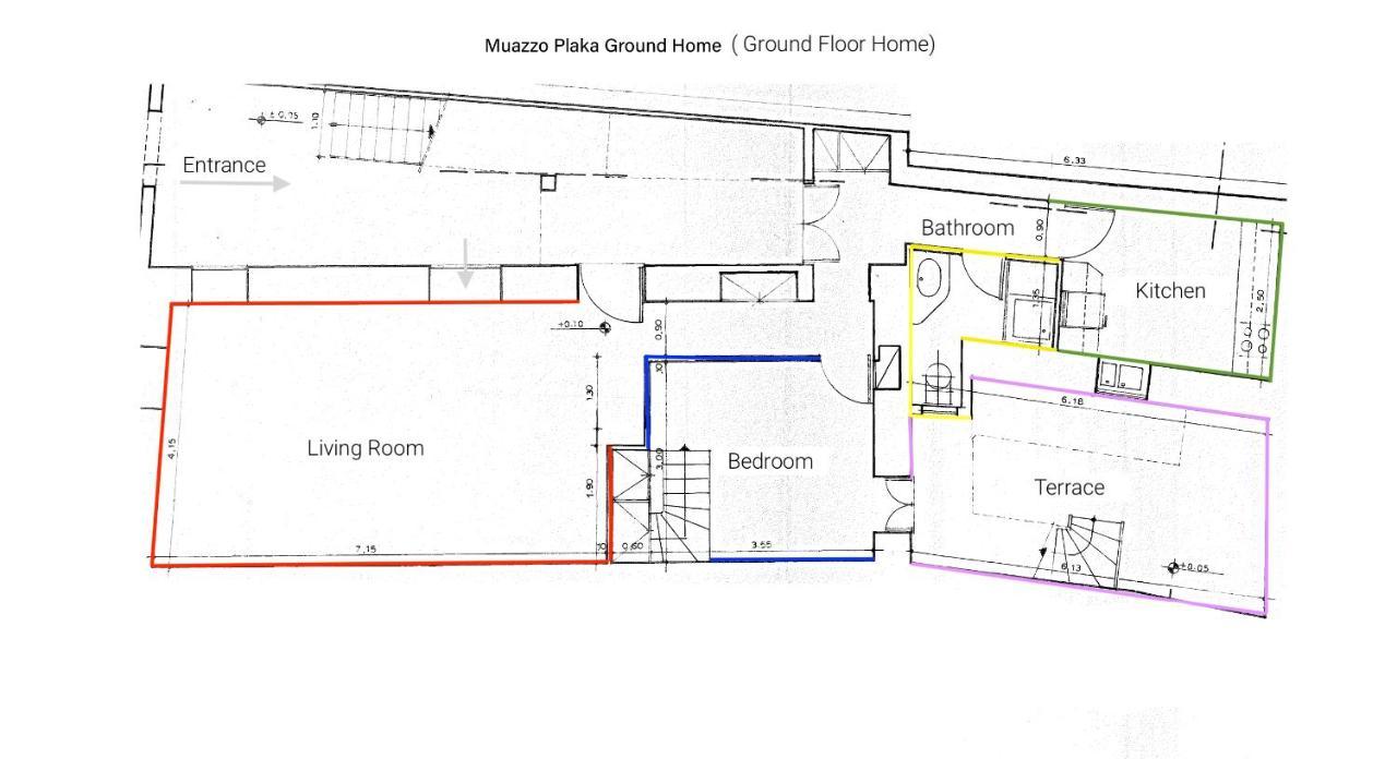 Muazzo Plaka Homes, Upper Home With Balcony & Ground Home No Balcony, By Thinkvilla アテネ エクステリア 写真